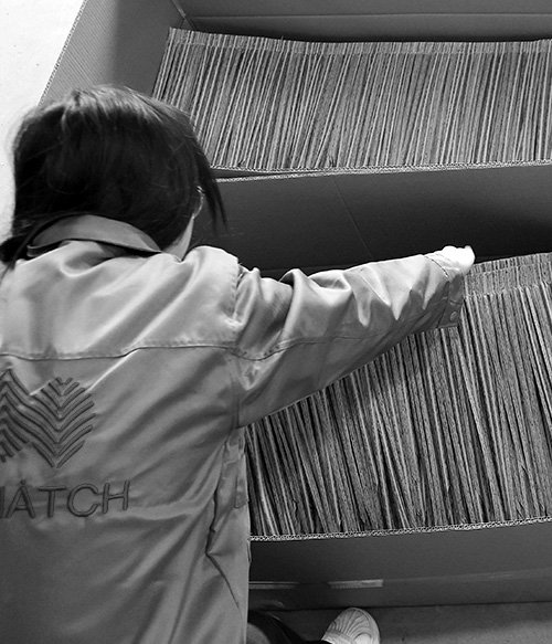 Artificial thatch packaging