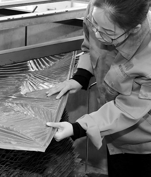 Synthetic Palm Leaf Artificial Quality Inspection